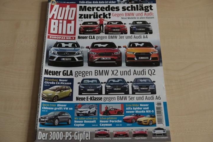 Deckblatt Auto Bild (07/2013)